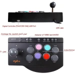 PXN 0082 Arcade stick pre PS3 – multiplatformový arcade joystick