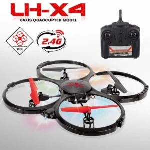 Dron LH-X4 2,4GHz 4 kanály s 6 osami a gyroskopom, veľkosť 32,5cm