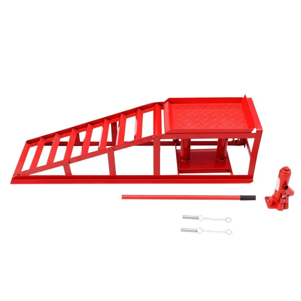 Hydraulická rampa pre auto 2 tony - nastaviteľná zdvihacia