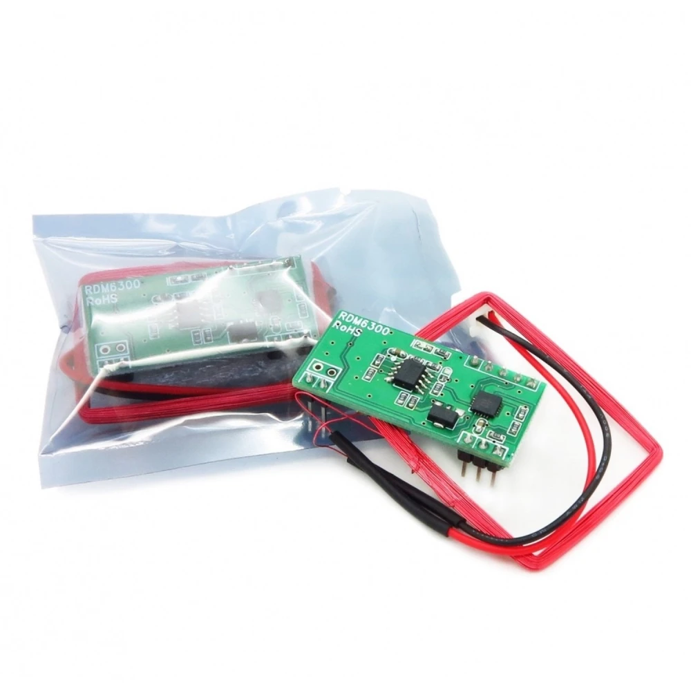 Rdm6300 RFID 125KHz čítačka kariet pre Arduino a kontrolu prístupu