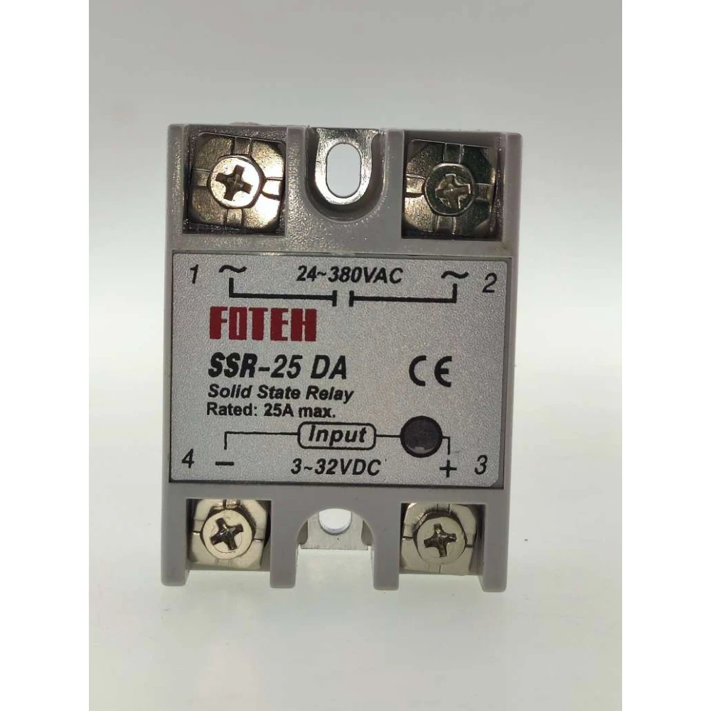 Polovodičové relé Fotek SSR-25 25A na efektívne riadenie