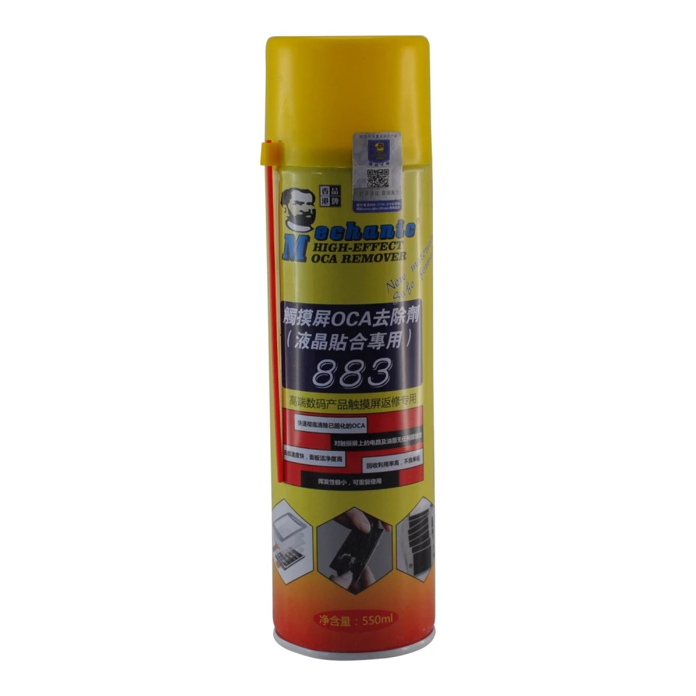 Odstraňovač lepidla OCA 883 LCD čistič 550ml Mechanic na efektívnu opravu