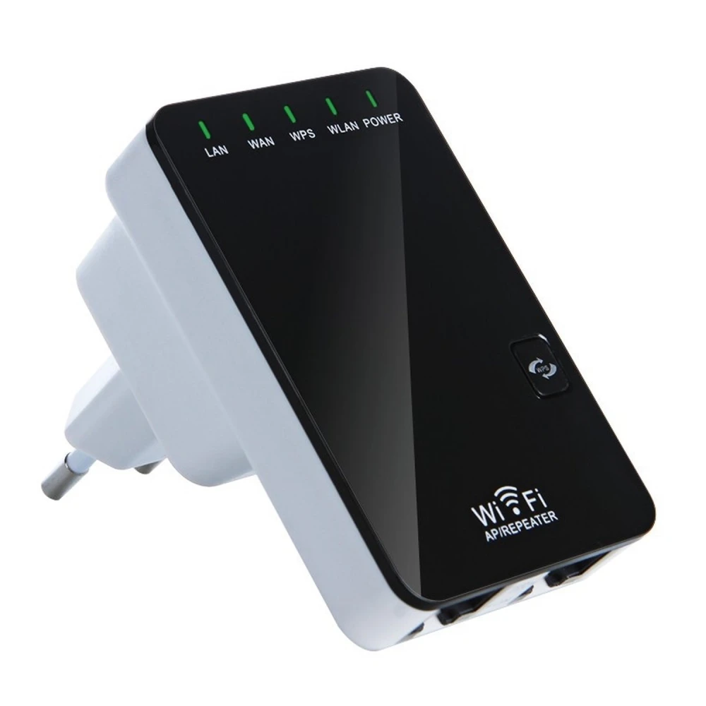 WiFi opakovač 300 Mbps s 2 portmi RJ45 - extender a prístupový bod