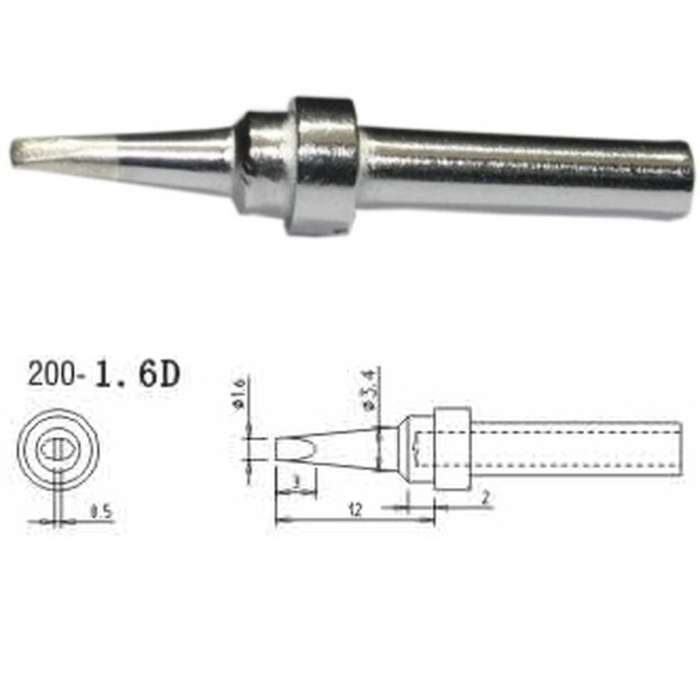 Náhradný hrot spájkovačky Mlink S4 MOD 200-1,6D pre HF stanice
