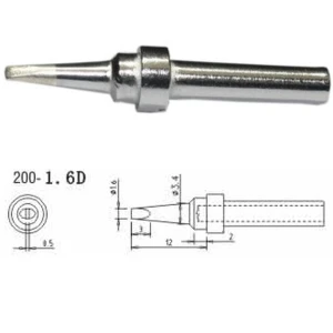 Náhradný hrot spájkovačky Mlink S4 MOD 200-1,6D pre HF stanice