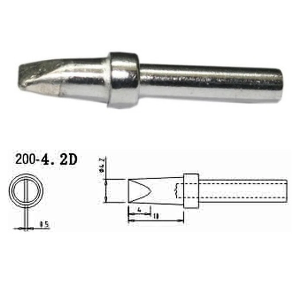 Náhradný hrot spájkovačky Mlink S4 MOD 200-4,2D pre spájkovacie stanice