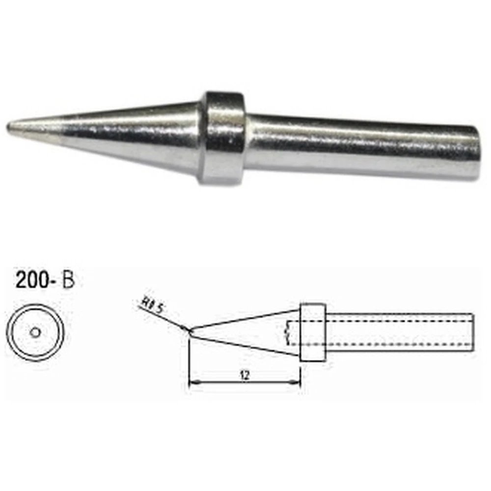 Náhradný hrot spájkovačky Mlink S4 MOD 200-B kompatibilný s Quick 203h a Atten at150d