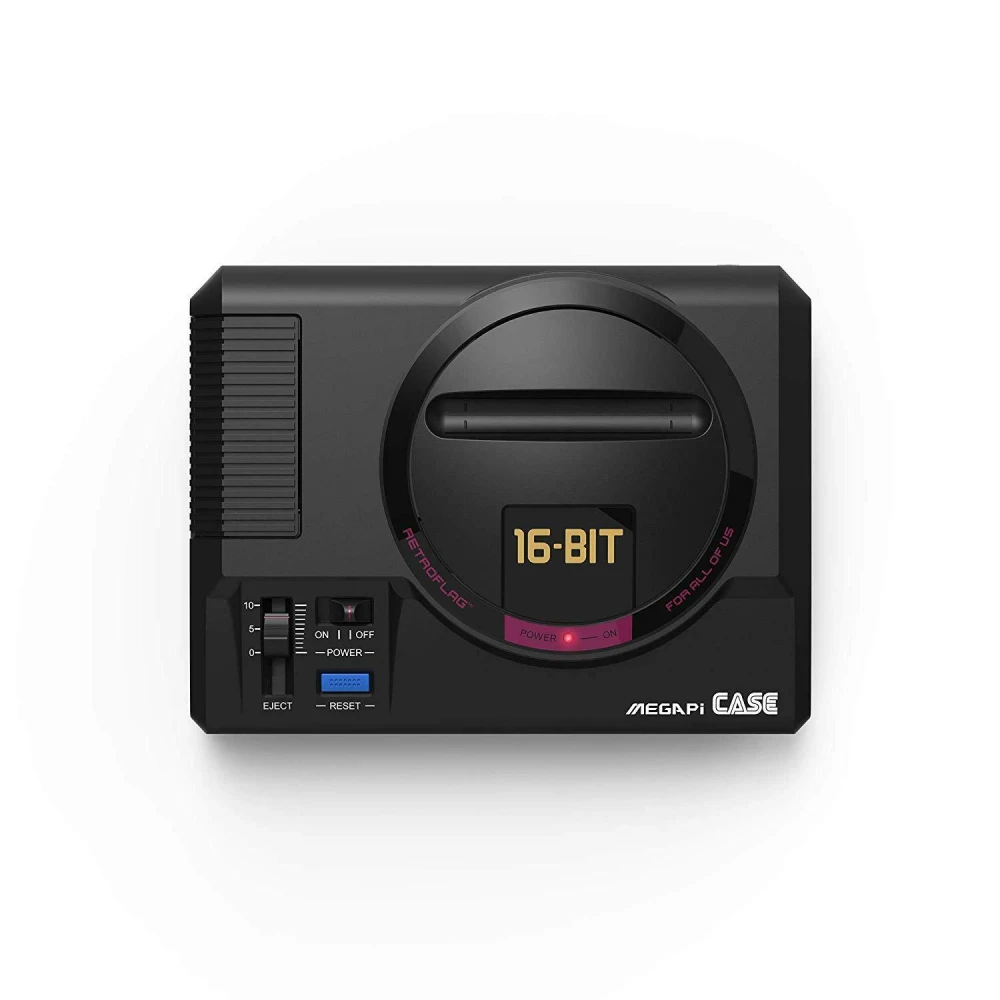 Retroflag MegaPi pre Raspberry Pi 2/3/B+ s originálnym štýlom Mega Drive