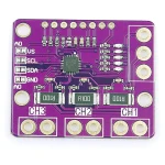 Sensor INA3221 Arduino na monitor napätia a prúdu troch kanálov