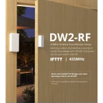 Bezdrôtový senzor dverí a okien SONOFF DW2 RF pre domáci alarm