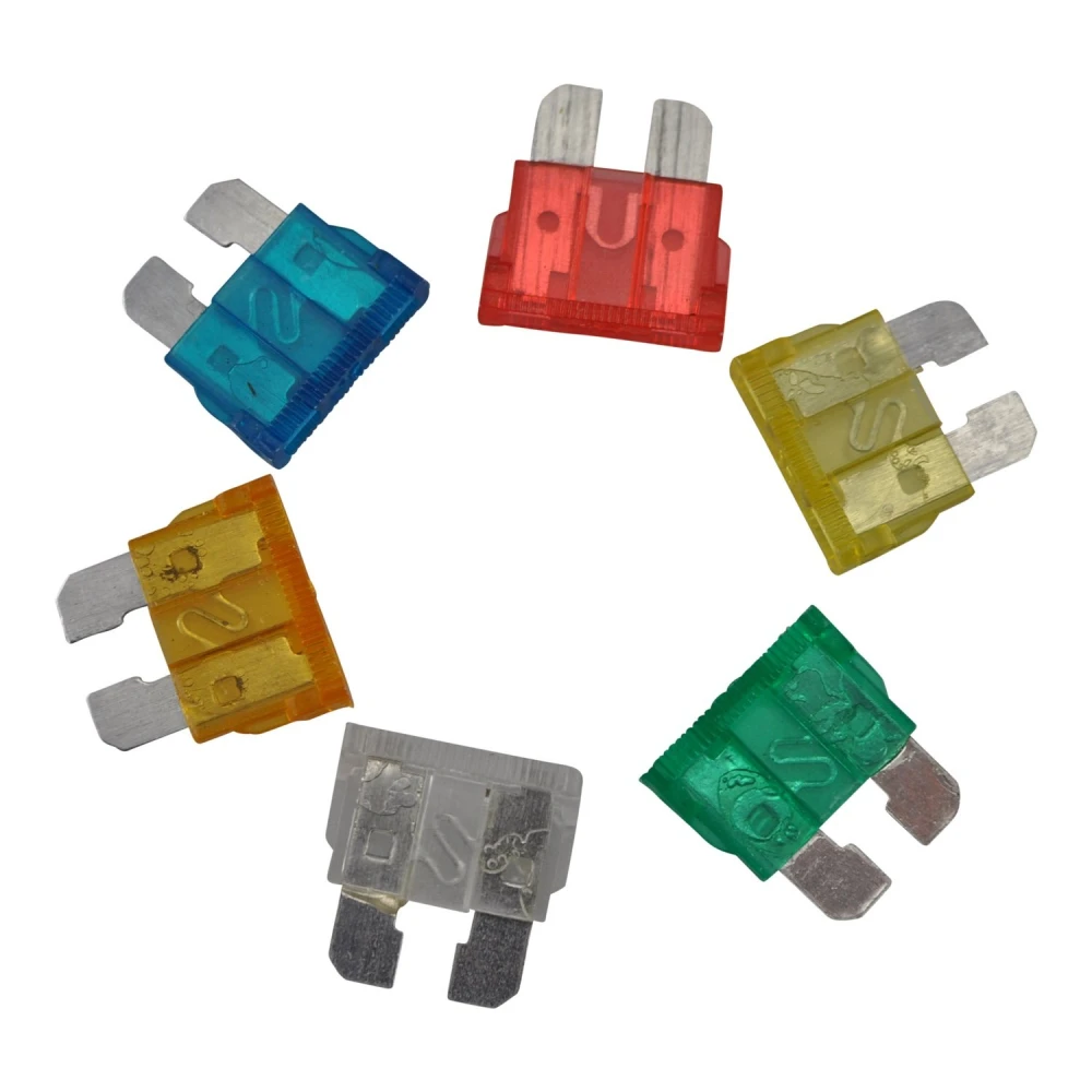 Sada poistiek do auta a motorky 120 ks 5A 10A 15A 20A 25A 30A TSX TOOL