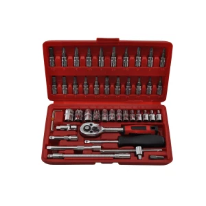 Sada 1/4 hex bit nástrčných kľúčov 46 ks TSX TOOL na auto a dielňu