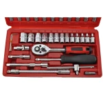 Sada 1/4 hex bit nástrčných kľúčov 46 ks TSX TOOL na auto a dielňu