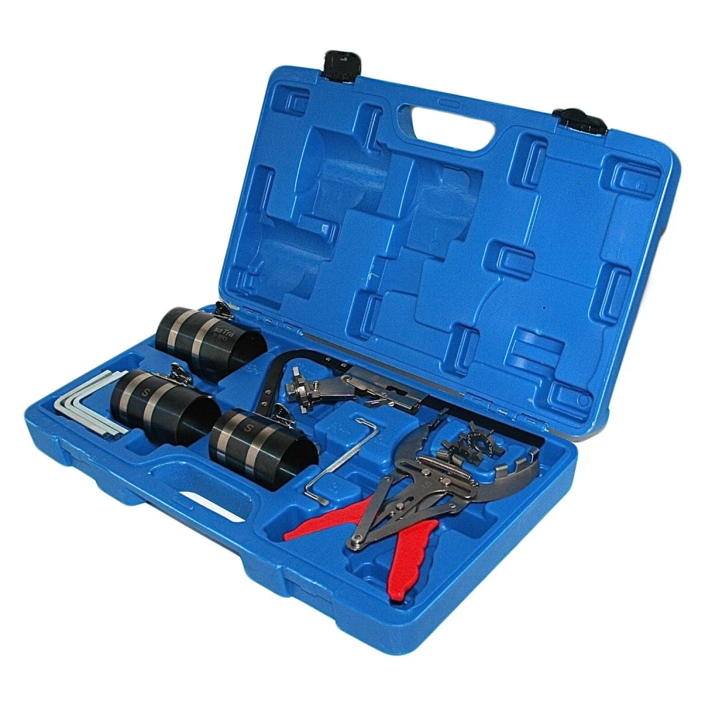 Herramientas para instalación y limpieza de anillos de pistón TSX TOOL en maletín