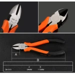 SK-516 173mm bočné diagonálne kliešte s vysokou silou TSX TOOL