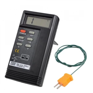 Digitálna teplotná sonda TES-1310 s rozsahom -50 až +1300 °C na priemyselné použitie