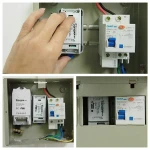 Vista superior de la caja impermeable Sonoff IP66 para Sonoff Basic