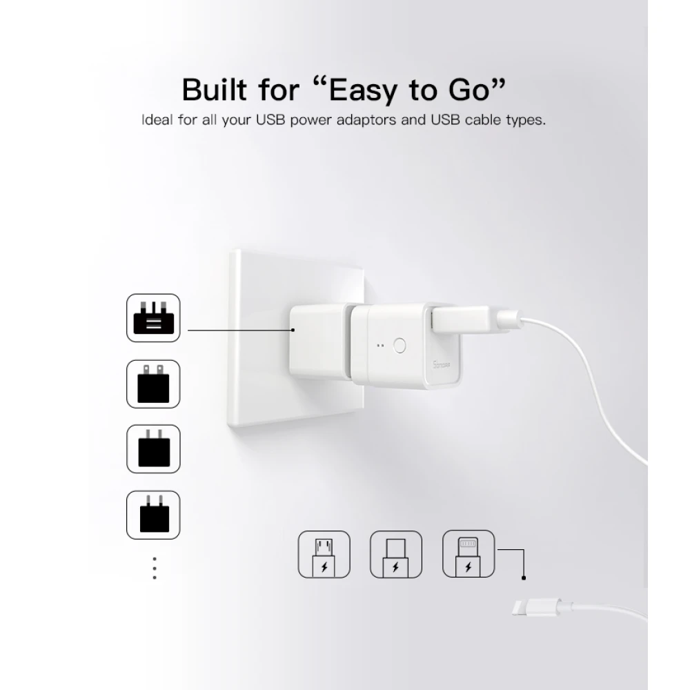 SONOFF Micro inteligentný USB WiFi adaptér na diaľkové ovládanie a automatizáciu