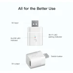 SONOFF Micro inteligentný USB WiFi adaptér na diaľkové ovládanie a automatizáciu