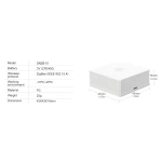 Interruptor inalámbrico SONOFF SNZB-01 en uso con smartphone
