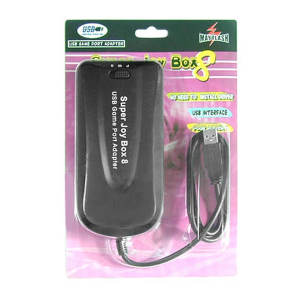 Super Joybox 8 PC na PC 4 porty Mayflash - adaptér na PC ovládače