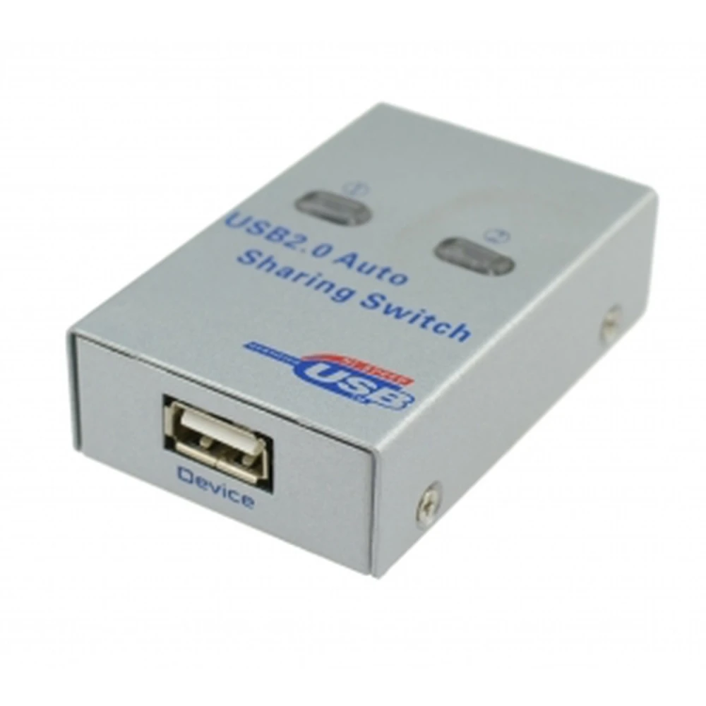 Prepínač 2 porty na zdieľanie USB zariadenia medzi 2 PC