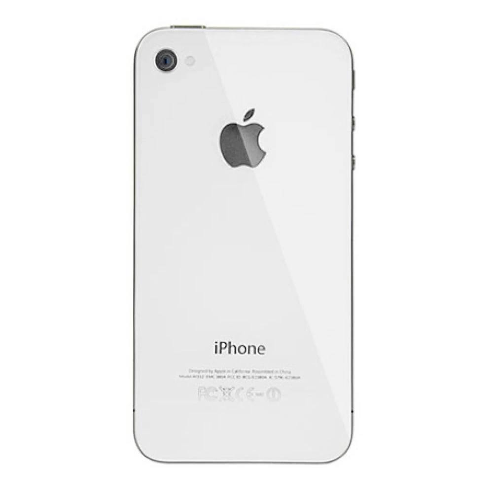 Sklenený zadný kryt iPhone 4 biely na opravu a originálny diel