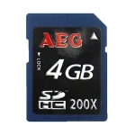 SDHC karta 4GB Class 10 vysoká rýchlosť pre efektívne ukladanie