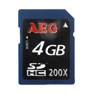 SDHC karta 4GB Class 10 vysoká rýchlosť pre efektívne ukladanie