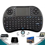 Bezdrôtová klávesnica s touchpadom pre Android TV T2 pre mini PC a media center