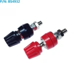 4mm zásuvky červená čierna 60V 50A balenie 2 Amass do panelu