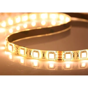 LED pás 12V teplá biela 5 metrov SMD5050 60LED/m 14W do interiéru aj exteriéru