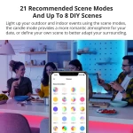 Inteligentný WiFi LED pás SONOFF L2 Lite 5 metrov s ovládačom a appkou