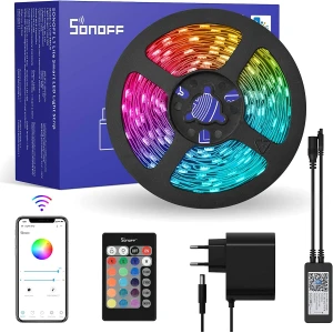 Inteligentný WiFi LED pás SONOFF L2 Lite 5 metrov s ovládačom a appkou