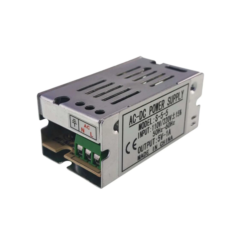 AC/DC transformátor 220V na 5V 1 Ampér s kovovým krytom YourLed