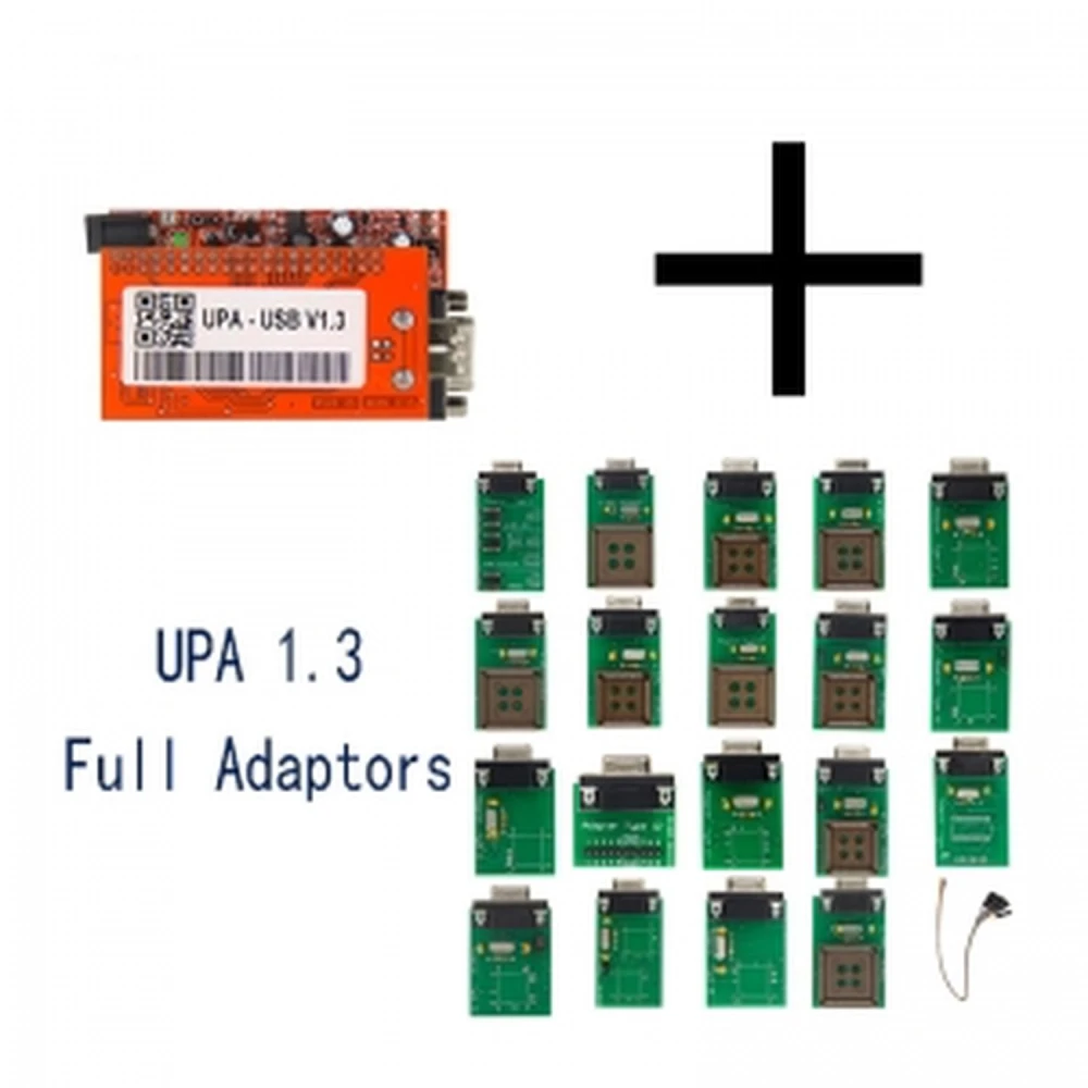 UPA USB Programátor V1.3 s adaptérmi a funkciou NEC