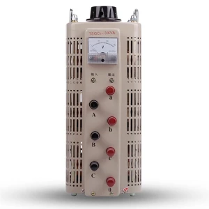 satkit Trojfázový variak 3KVA 12A 0-430V - AC variabilný výstupný transformátor