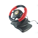Pretekársky volant s pedálmi a radiacou pákou pre PS3, PS2 a PC